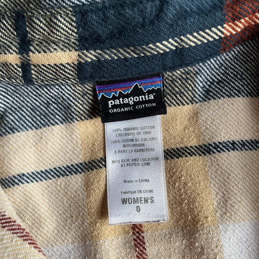 Patagonia organic flannel shirt 0 - Picture 4 of 8